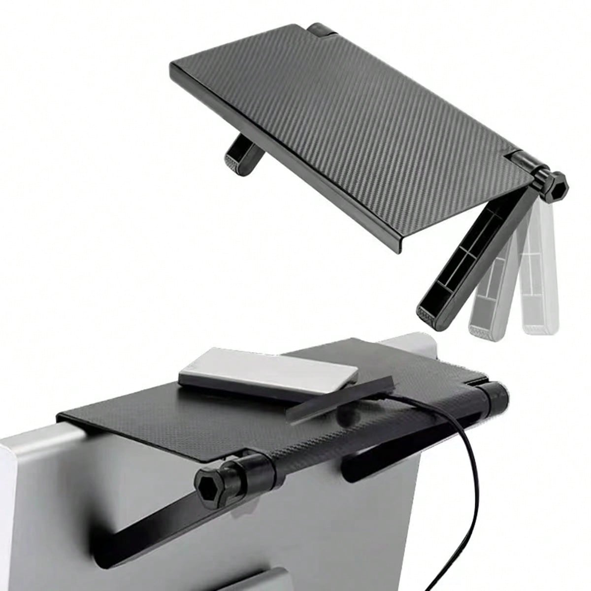 Monitor Stand - رف علوي قابل للتعديل لشاشة التلفزيون،