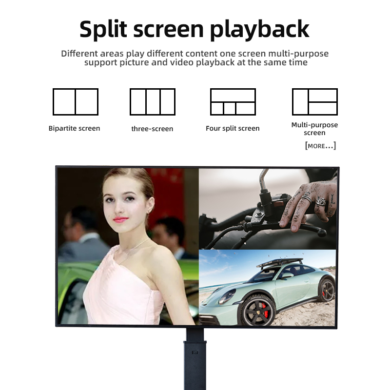 شاشة عرض رقمية محمولة مقاس 55  - مراجعة Monitor Stand وسعره