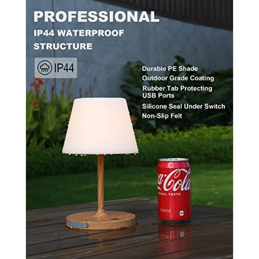 مصباح طاولة خارجي يعمل بالبطار - مراجعة Desk Lamp وسعره