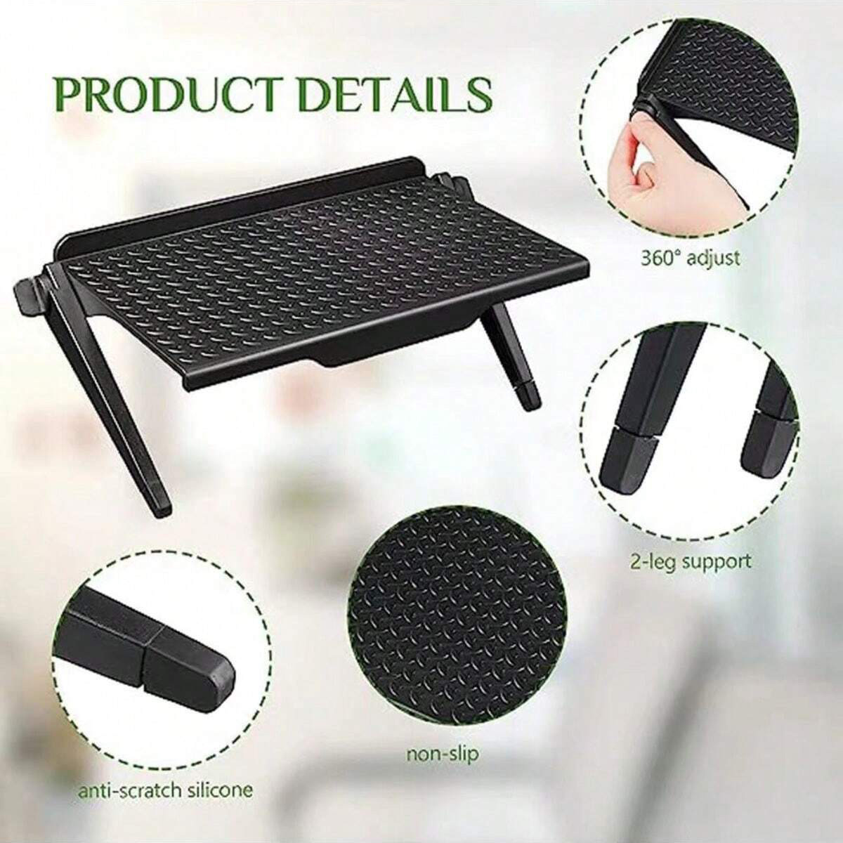 رف علوي قابل للتعديل لشاشة الت - مراجعة Monitor Stand وسعره