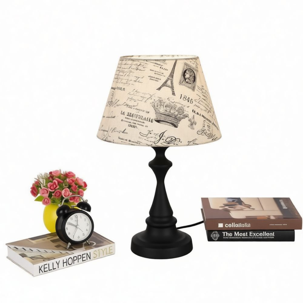 مصباح طاولة عتيق بتصميم أمريكي - مراجعة Desk Lamp وسعره