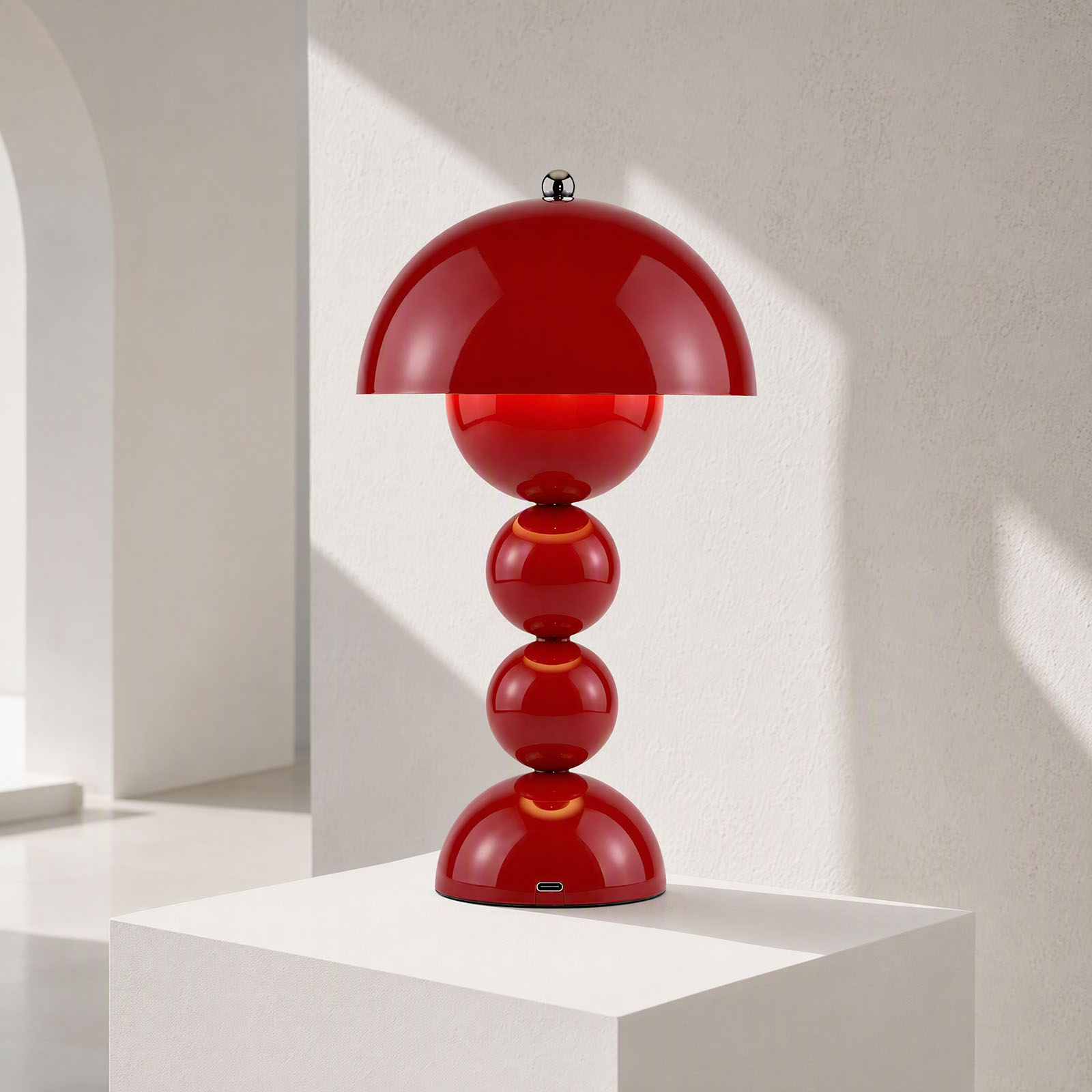 مصباح مكتبي بتصميم فطر زهرة ال - مراجعة Desk Lamp وسعره