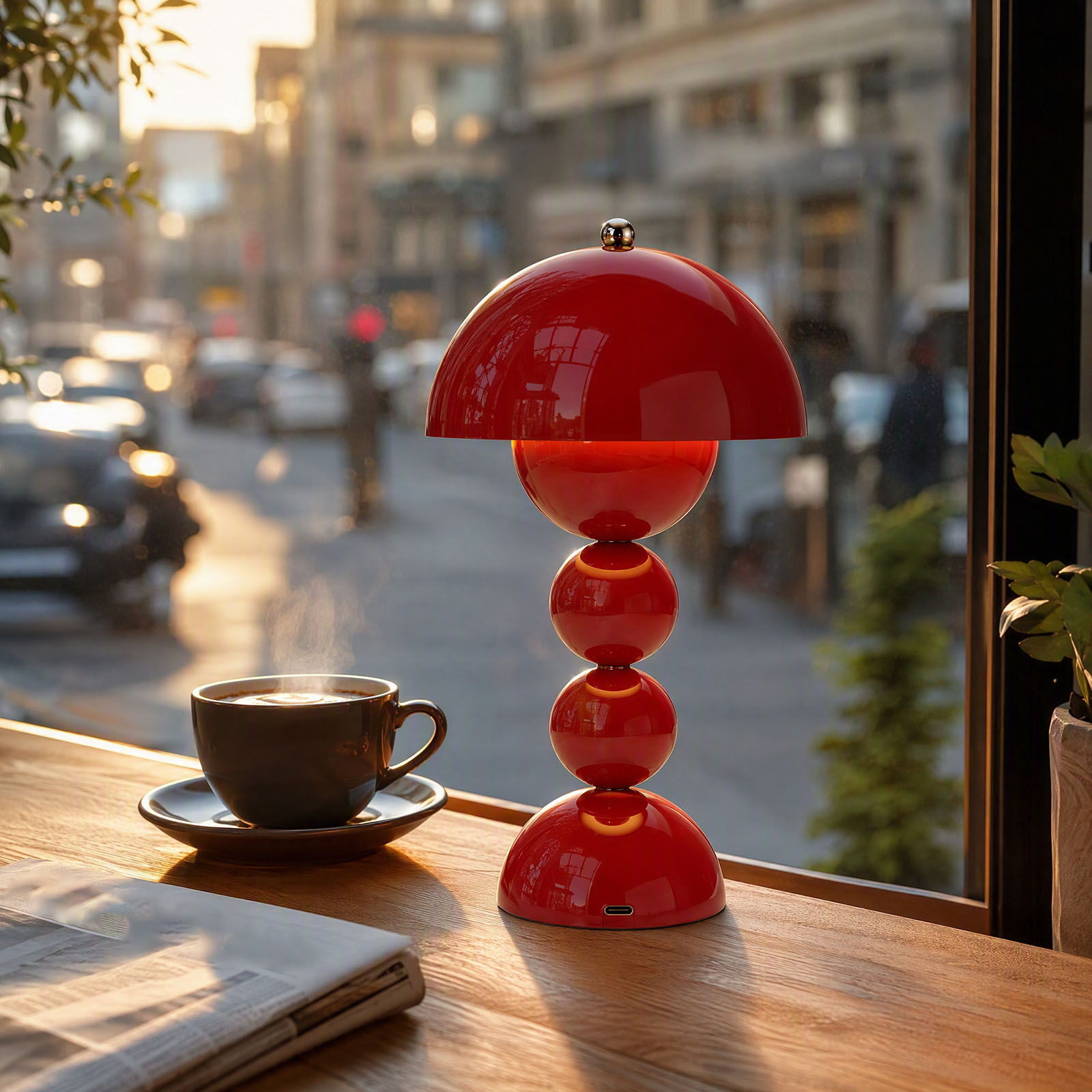 مصباح مكتبي بتصميم فطر زهرة ال - مراجعة Desk Lamp وسعره